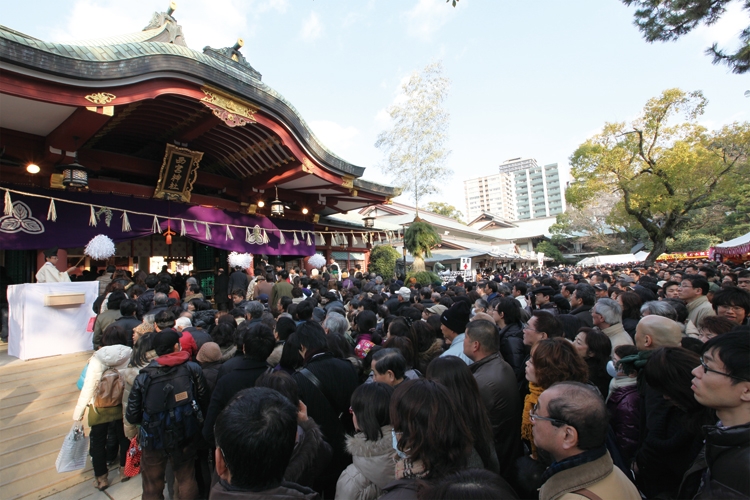 過去の様子（写真提供：西宮神社）