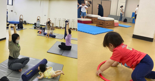 神戸アスリートタウンクラブ「ベビーマッサージ教室・親子体操教室」神戸市須磨区