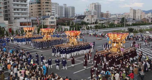 『海神社 秋祭り』 神戸市垂水区