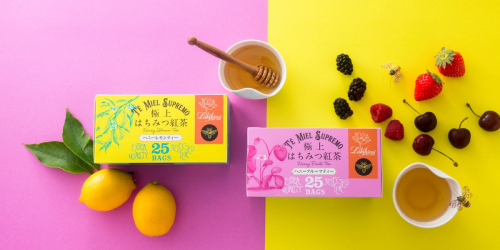 紅茶専門店ラクシュミー「ハニーレモンティー」「ハニーフルーツティー」を発売