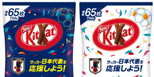 「キットカット　ミニ　ウイニングパック　サッカー日本代表ver.」販売開始