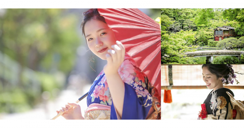 相楽園で『成人式前撮りイベント』開催　神戸市中央区
