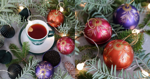 英国紅茶ブランド『アーマッドティー』の2022年クリスマスオーナメント缶が数量限定で登場！