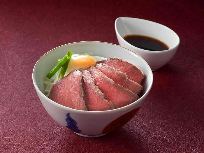 日本料理「あわみ」聖夜会席 ローストビーフ御飯