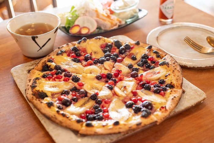 平日限定『ピザランチSET』 1,650円（税込）
写真はberryのpizza
