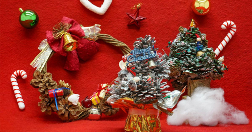 神戸市立須磨海浜水族園　工作イベント「家族でクリスマスリースやミニツリーを作ろう！」