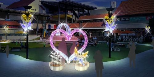 須磨パティオ買い物広場「Suma Patio Winter Illumination 2022」