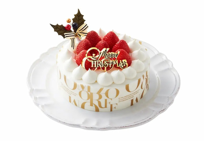 「クリスマス ストロベリーショートケーキ」（写真は直径約15.5㎝）4,212円（税込）※直径約12.5㎝のサイズは2,808円（税込）