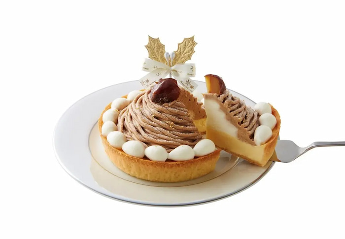 「クリスマス モンブランのチーズケーキ」（直径約11.5㎝）1,620円（税込）