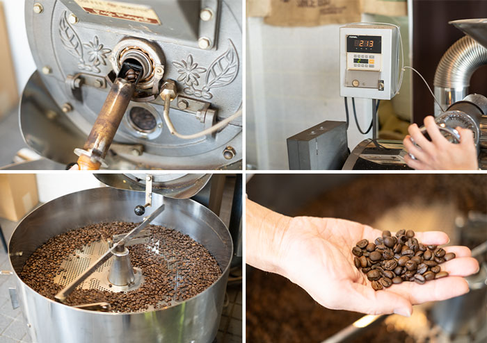 これまでに考案してきたコーヒーの焙煎レシピの数は200を超えるそう！