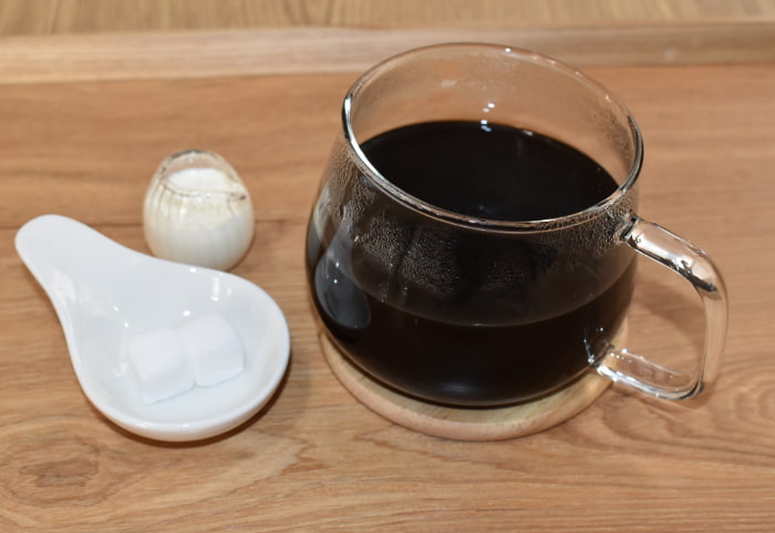 コーヒー・紅茶などのドリンクはランチセットに200円でプラスできます
