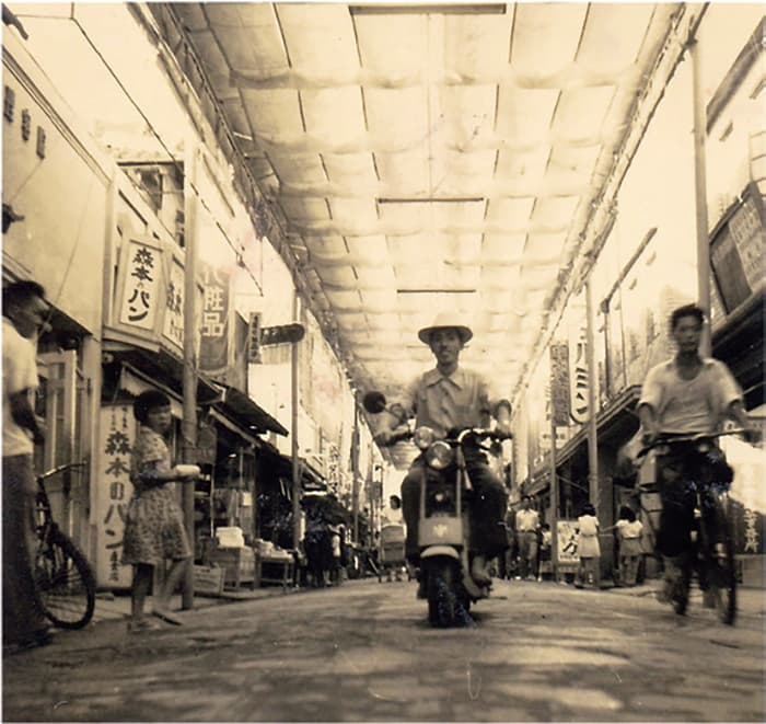 垂水商店街（昭和27年）（神戸アーカイブ写真館提供）