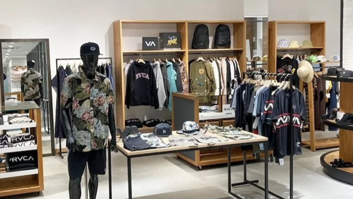 クレフィ三宮にライフスタイルブランド「RVCA（ルーカ）」がオープン　神戸市中央区