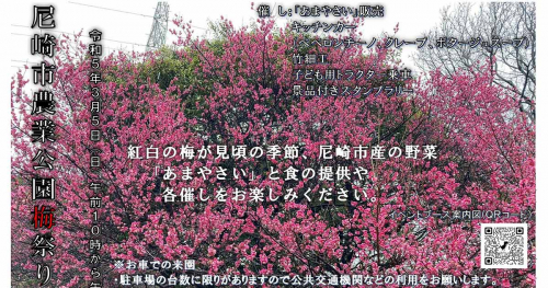 尼崎市農業公園で「梅祭り」開催　尼崎市