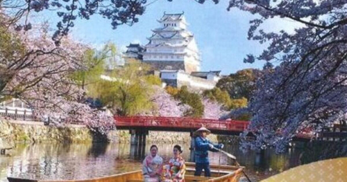「姫路城内堀めぐり 観光和船」が運行開始　姫路市