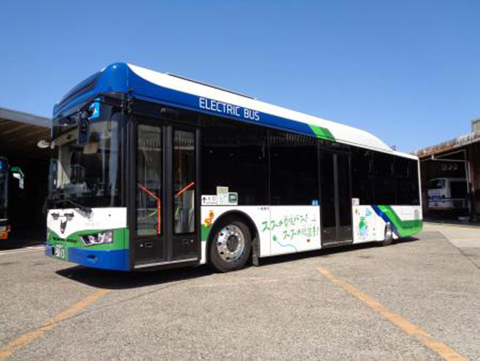 伊丹市交通局が「電気バス」の試験運行を5月15日より開始　伊丹市 [画像]