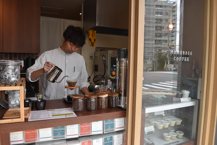 5月にオープンした『MAMEBACO COFFEE（マメバココーヒー）』に行ってきました　神戸市灘区 [画像]