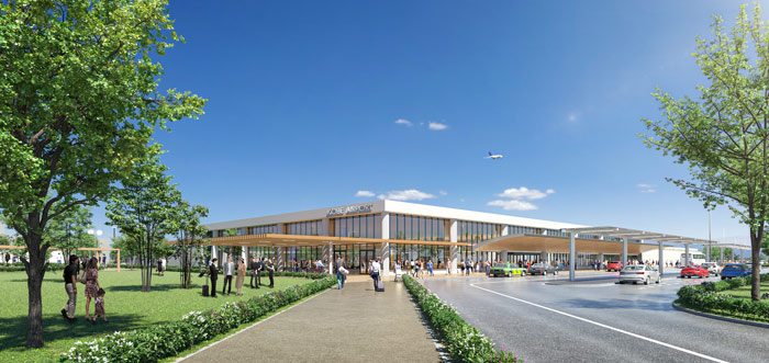 神戸市が『神戸空港』の新たなターミナルの整備概要を発表　神戸市中央区 [画像]