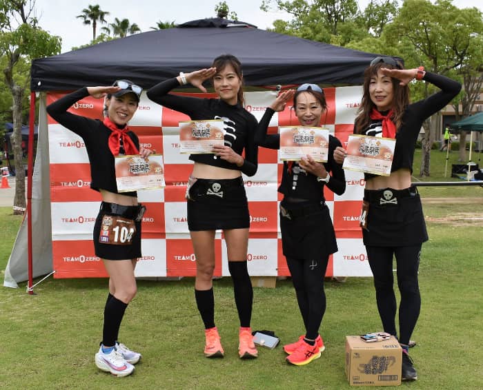 フルリレー女子の部優勝チーム「阿波女♡モンスター」皆さんステキ過ぎます！