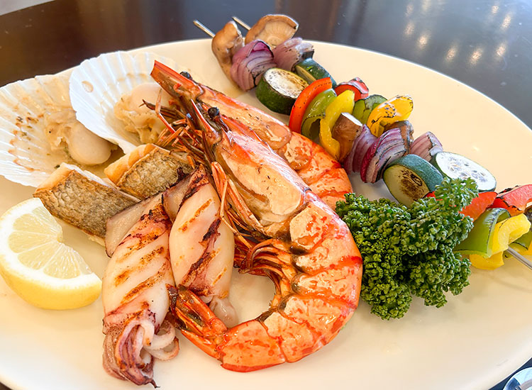 BBQプレート「Seafood Plate」