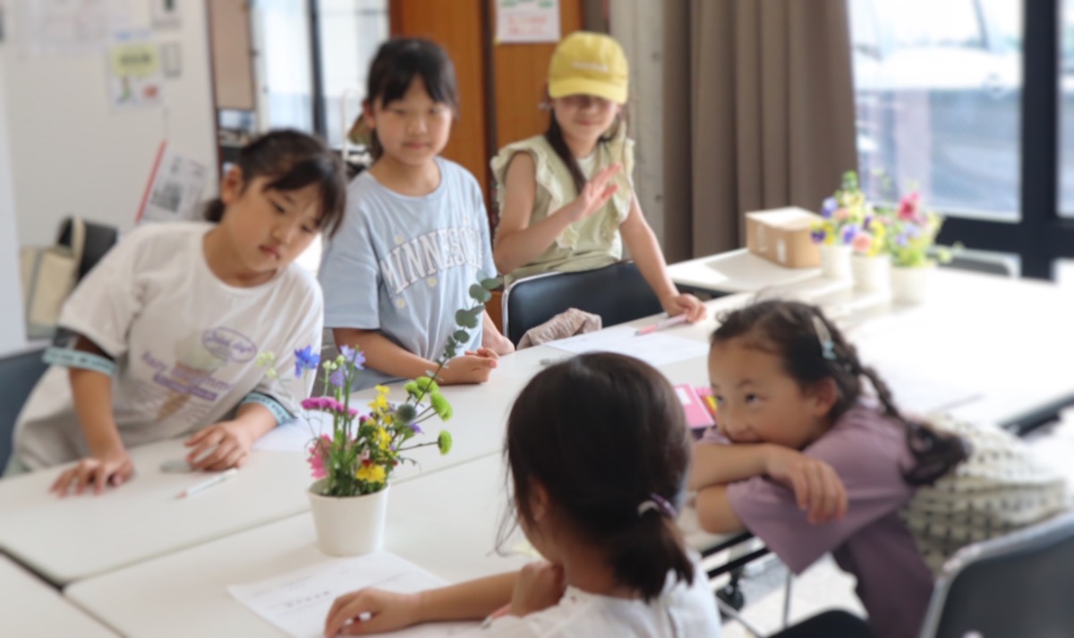 ”momo☆flower”で「HANAIRO花育」に参加してきました　三田市 [画像]