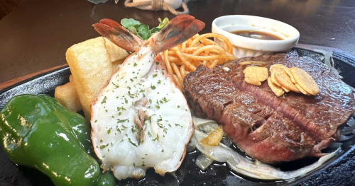 勝原区にあるステーキの店『ホリデーイン・ヴィラ』でガッツリ食べてパワーアップ！　姫路市