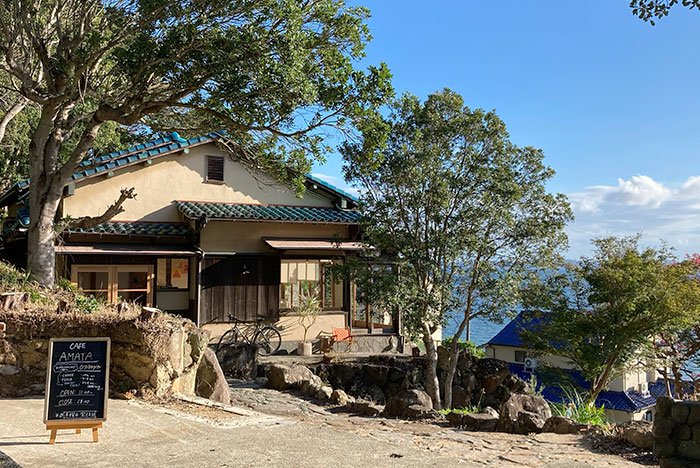 新舞子浜のロケーション抜群のカフェ『AMATA osakaya（アマタ オオサカヤ）』で絶品ピザを堪能してきました　たつの市 [画像]