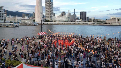 「2023ハーバーランドの日　ハーバー盆踊り」神戸市中央区