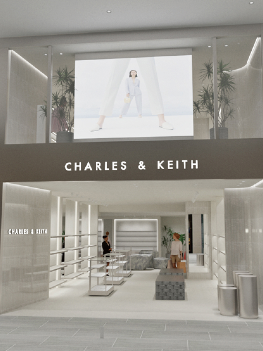 『CHARLES &amp; KEITH 神戸三宮センター街店』がオープン　神戸市中央区 [画像]