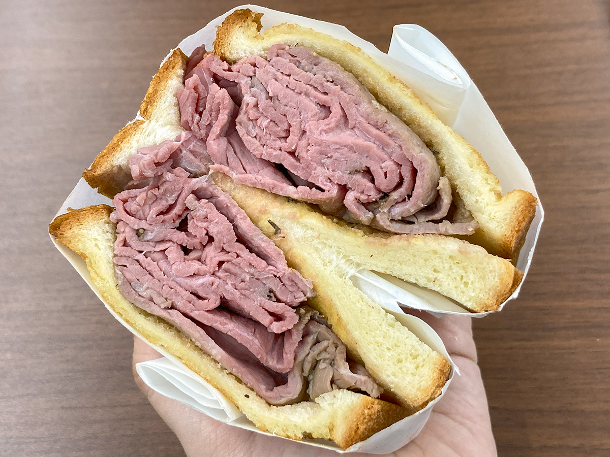 『Juicy Meat（ジューシーミート）神戸 三ノ宮店』のサンドイッチをテイクアウトで味わってみました　神戸市 [画像]