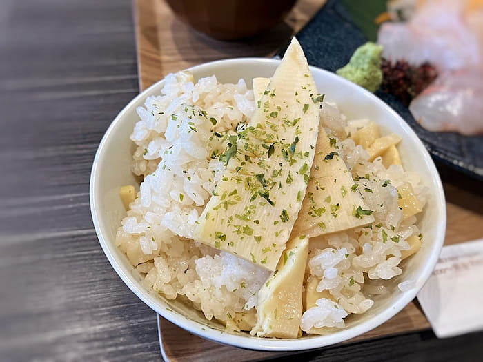 太市といえば筍！筍がたくさん入っているのが嬉しい♪