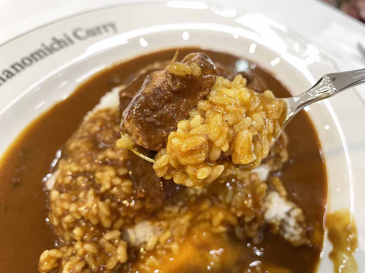 花のみちにオープンした『花のみちカレー』の甘辛欧風カレーを食べてきました　宝塚市 [画像]