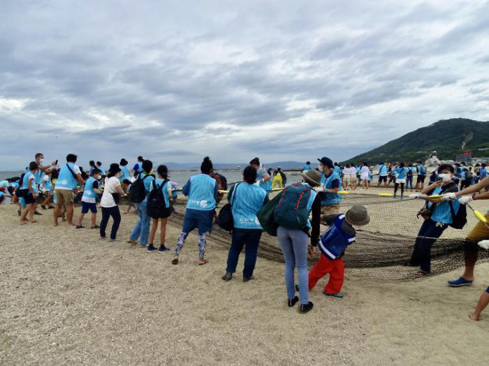 須磨海岸で「スマハマプロジェクト×須磨海浜公園コラボDAY」開催　神戸市 [画像]