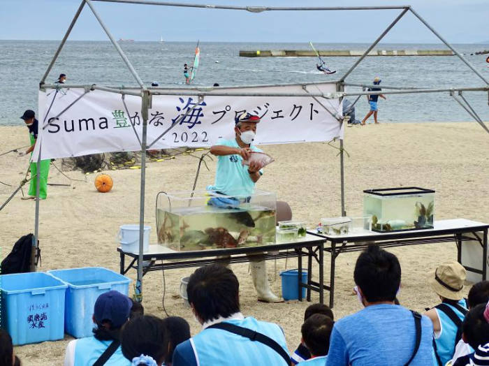 須磨海岸で「スマハマプロジェクト×須磨海浜公園コラボDAY」開催　神戸市 [画像]