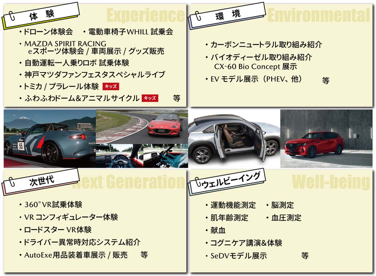 神戸マツダと地域の絆を深める、年に一度の市民イベント 「第10回 神戸マツダファンフェスタ2023」会場レポート | Kiss  PRESS(キッスプレス)