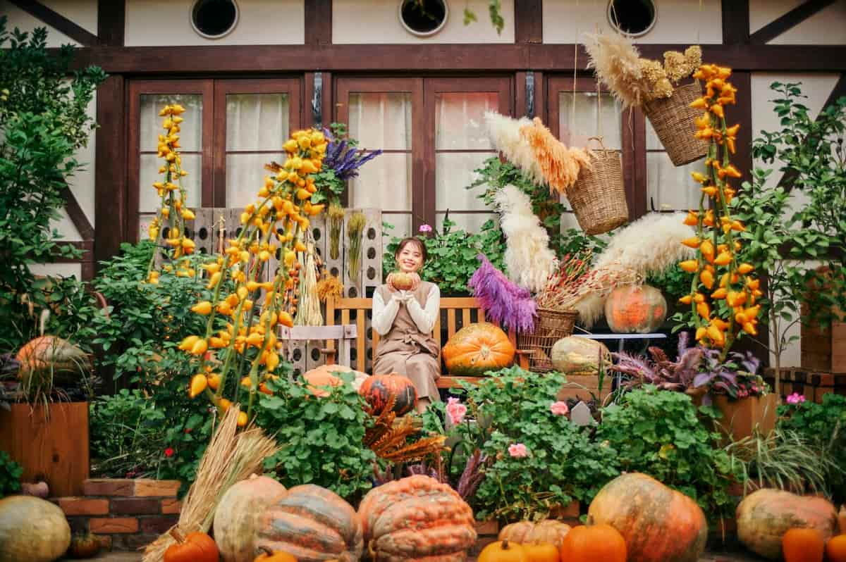 神戸布引ハーブ園／ロープウェイ「GARDEN FEST 2023 -Autumn- のんびり、ぶらり、秋散歩」神戸市 [画像]