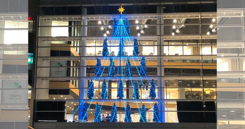 パピオスあかし2階 あかし市民広場「クリスマスイルミネーション点灯式」
