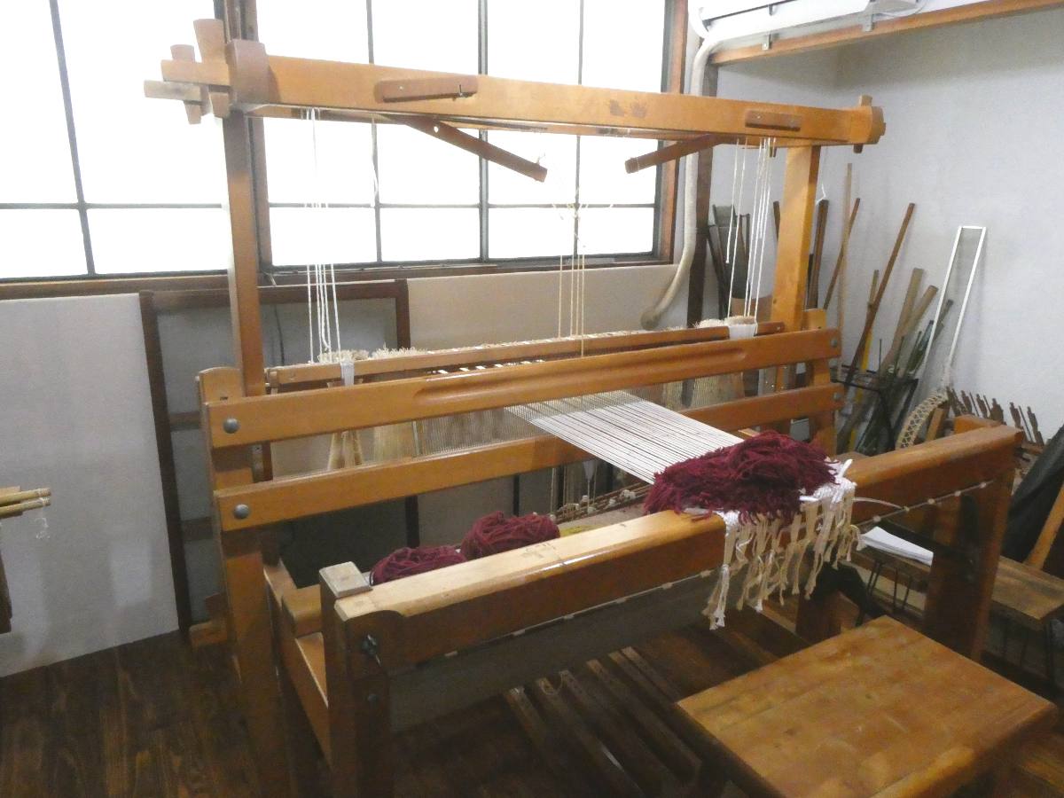 三和市場の染織工房『tonari（となり）』で世界に一つだけの作品を作ってきました　尼崎市　 [画像]