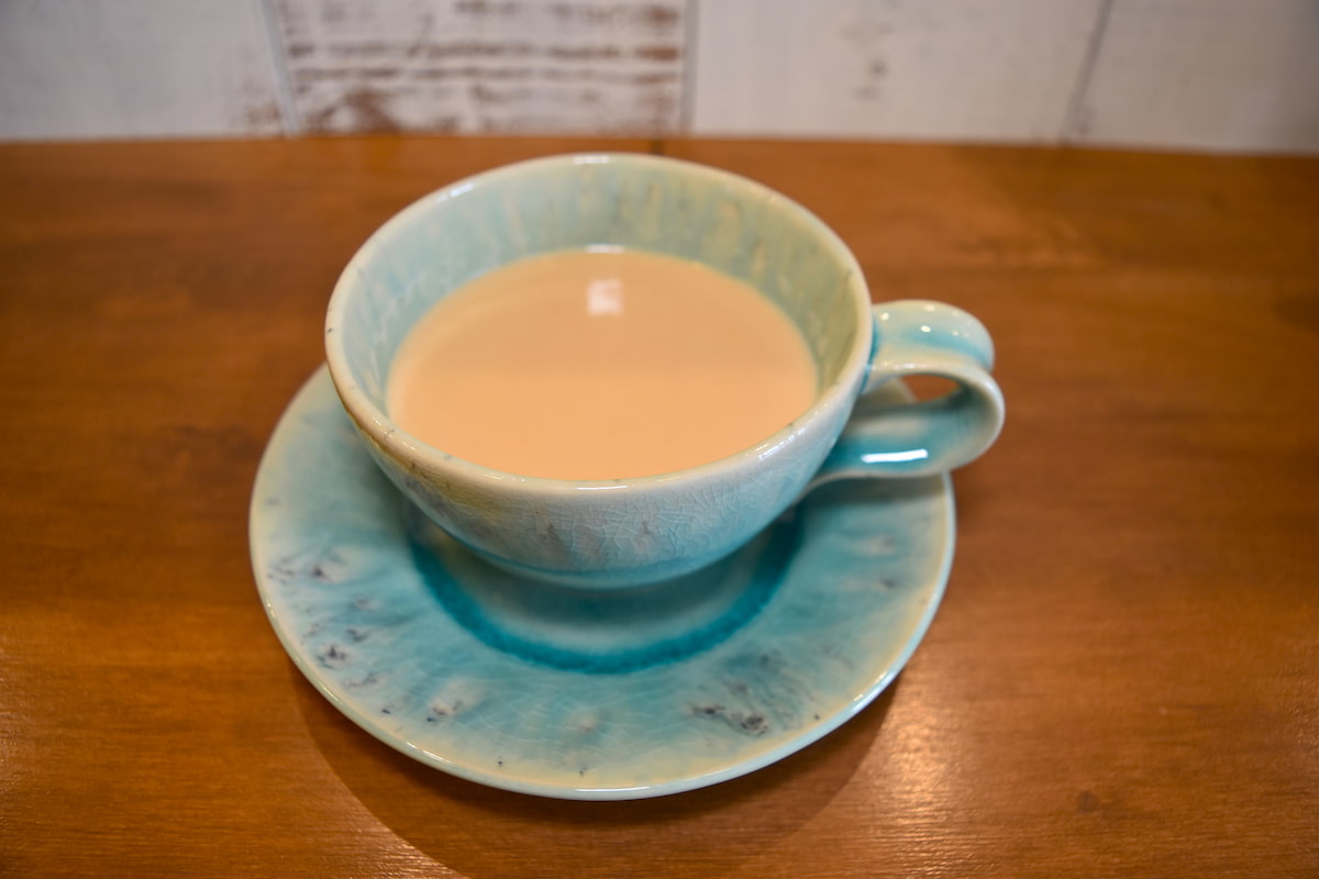 「チャイ」600円（税込）※「amusu tea」 の茶葉を使用