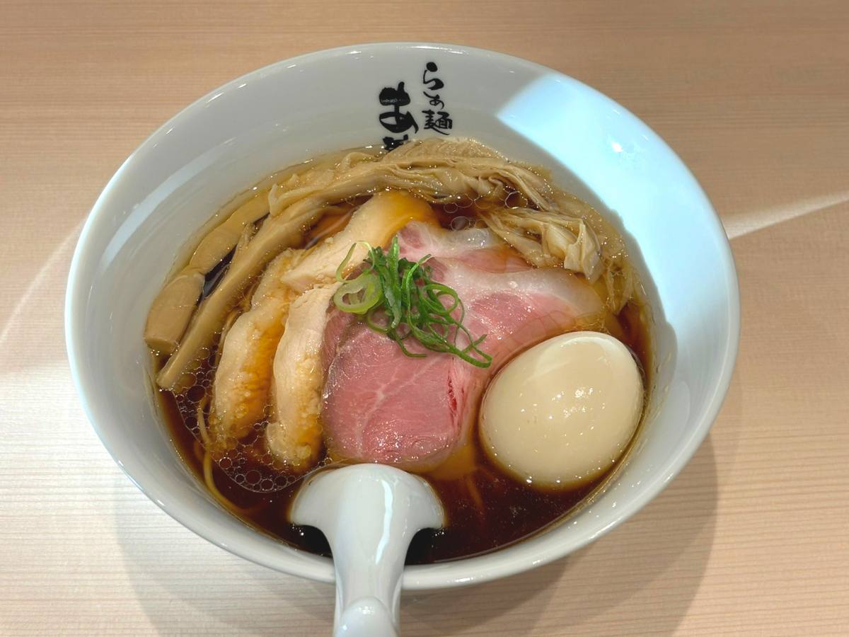 「特製醤油らぁ麺」1,150円（税込）