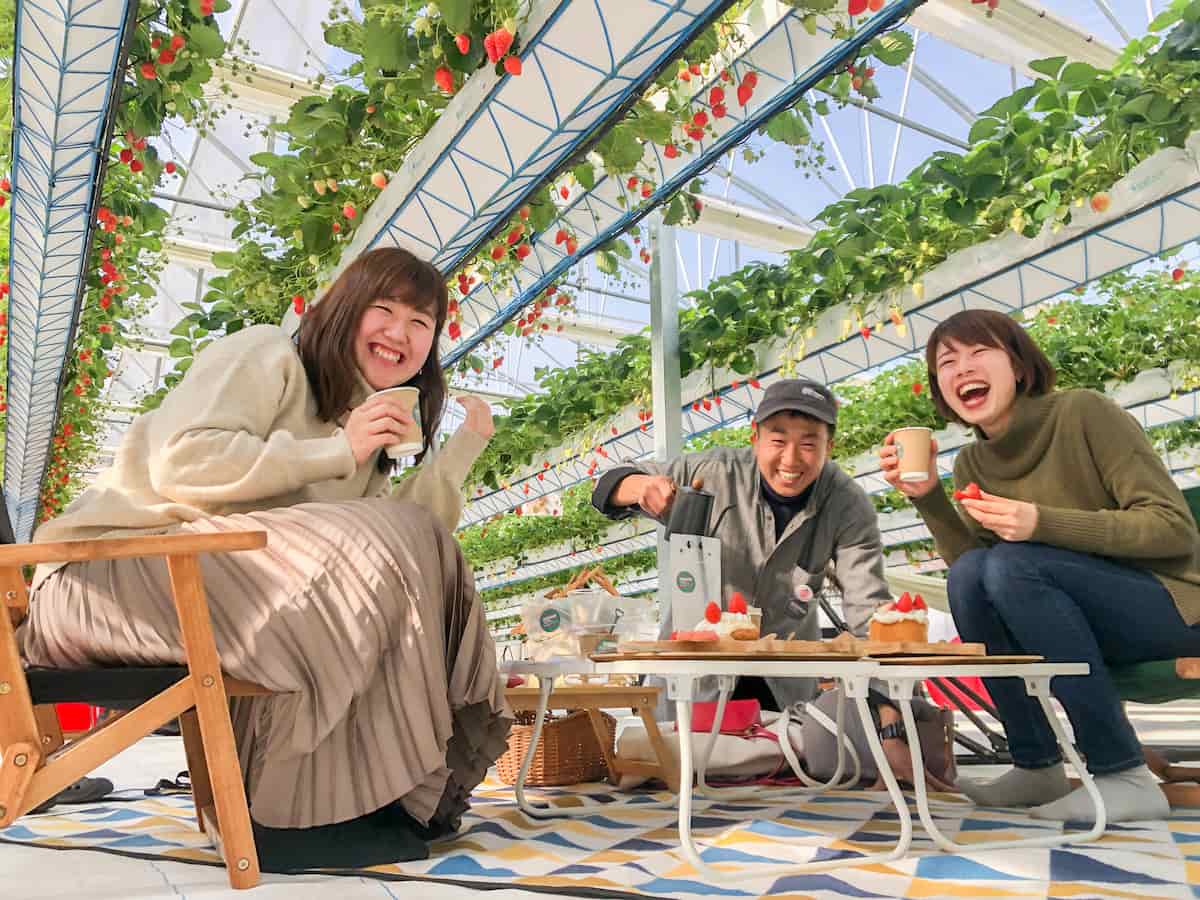 GREENARIUMawajishima（グリナリウム淡路島）が「いちごピクニック」を開催中　淡路市　 [画像]