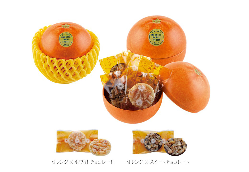 「まるっとフルーツ缶（オレンジ）」5個入 864円（税込）