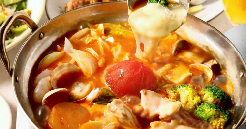 旧居留地『ニューラフレア』が冬季限定「トマトチーズ鍋」を提供中　神戸市