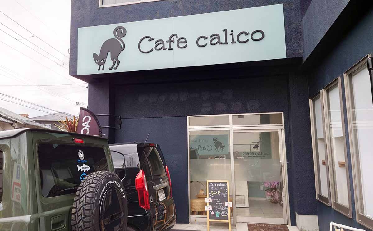 西江井ヶ島に去年オープンした「Cafe calico（カフェ キャリコ）」でネコちゃんにもお料理にも癒やされてきました　明石市 [画像]