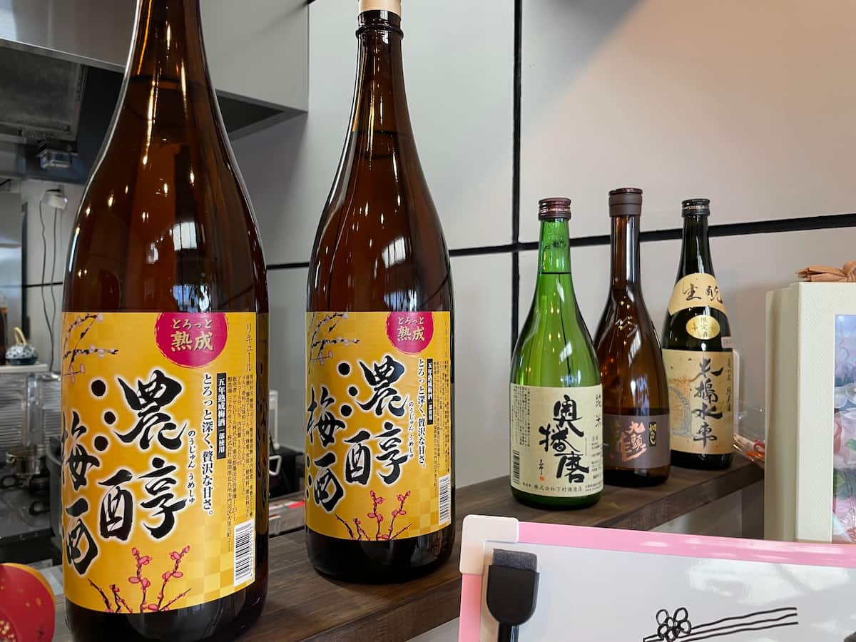 置いてある日本酒はすべて兵庫県産のもの。
