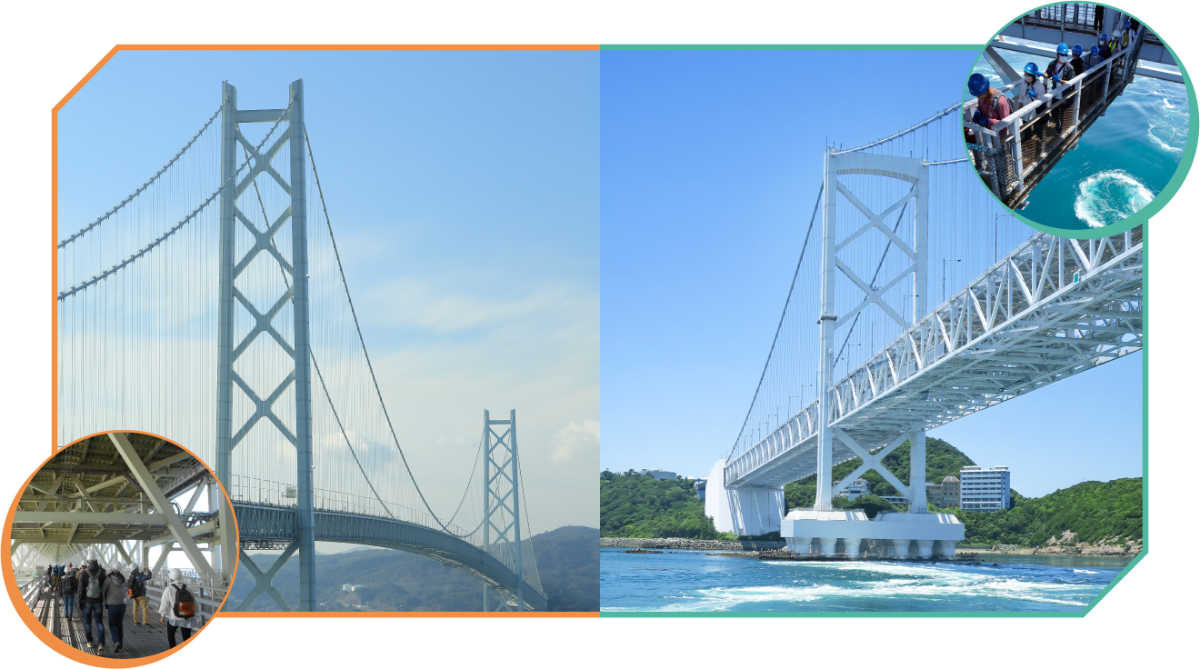 「明石海峡大橋海上ウォーク」と「大鳴門橋うずしおウォーク」が同時開催されます　神戸市 [画像]