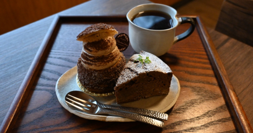 藍本にあるカフェ『march』で店主お手製チョコスイーツを味わってきました　三田市