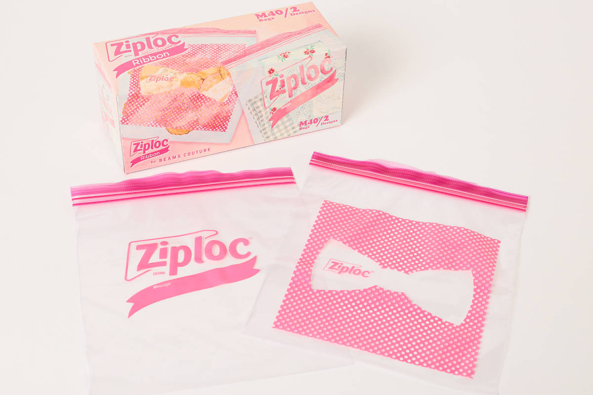 『Ziploc&reg; Ribbon M』40枚入 768円（税込）