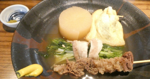 阪急武庫之荘駅近くのおでんと季節料理『おおばやし』へ行ってきました　尼崎市
