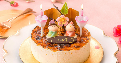 コンディトライ神戸「ひなまつりを彩る愛らしいチーズケーキ」オンラインショップ限定販売